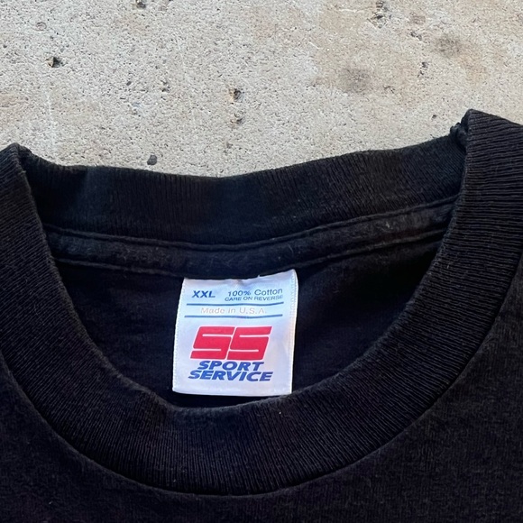 1996 nascar nhra single stitch vintage tshirt blk drag racing 9th annual - Picture 2 of 3